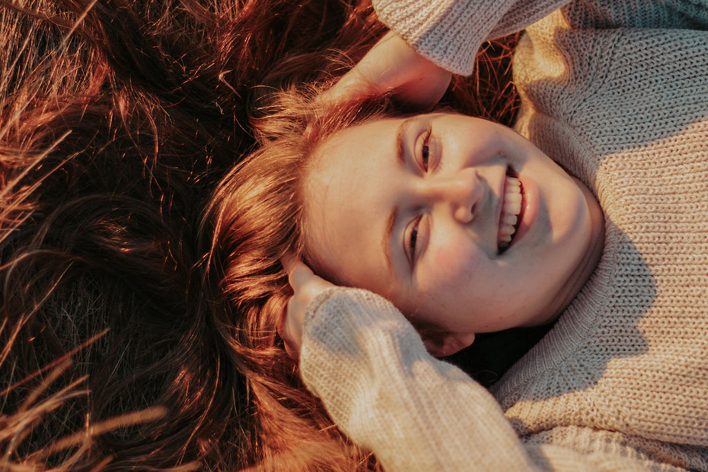 Relaxed portrait in sunlight